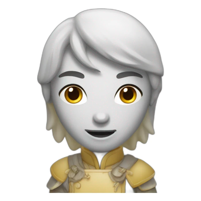 un chinois et un algérien qui se battent sticker