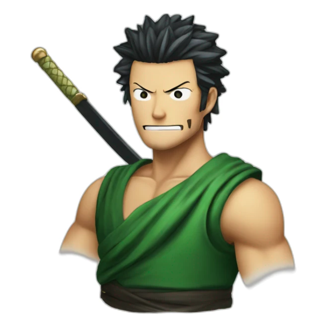 Zoro be a king of pirate sticker