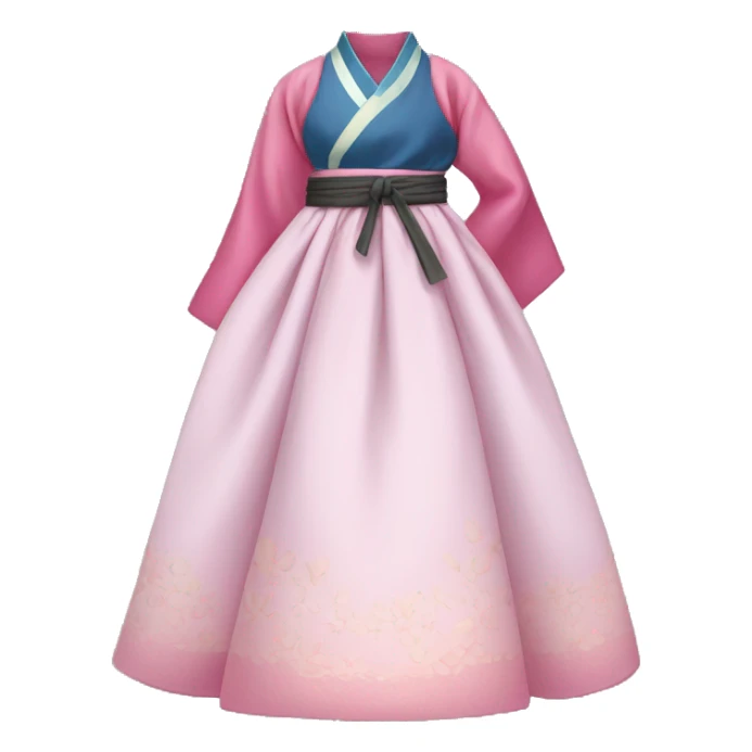Hanbok dress traditional  sticker