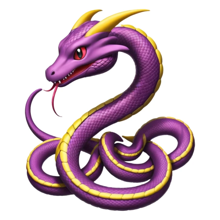 Seviper-Arboks-Ekans-Salazzle-Rayquaza-Pokémon-fusion sticker