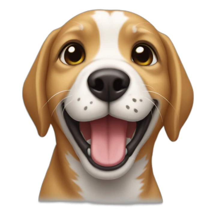 Perrito pequeño feliz  sticker