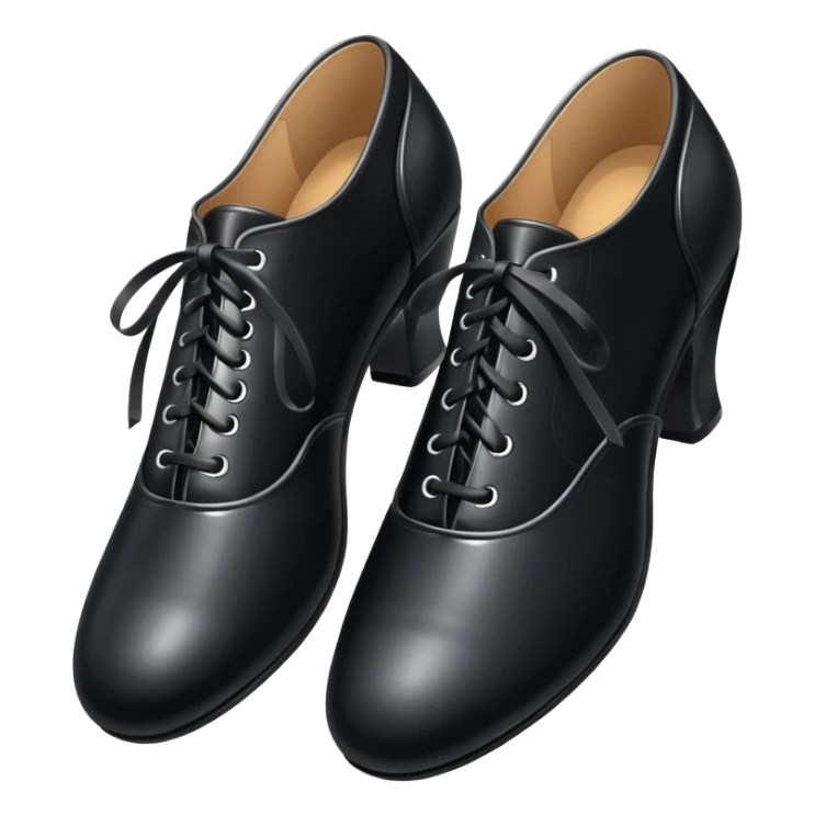 a pair of dancing shoes sticker