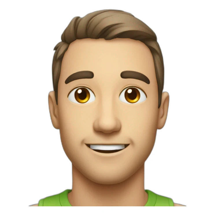 larmes aux yeux avec sourire sticker