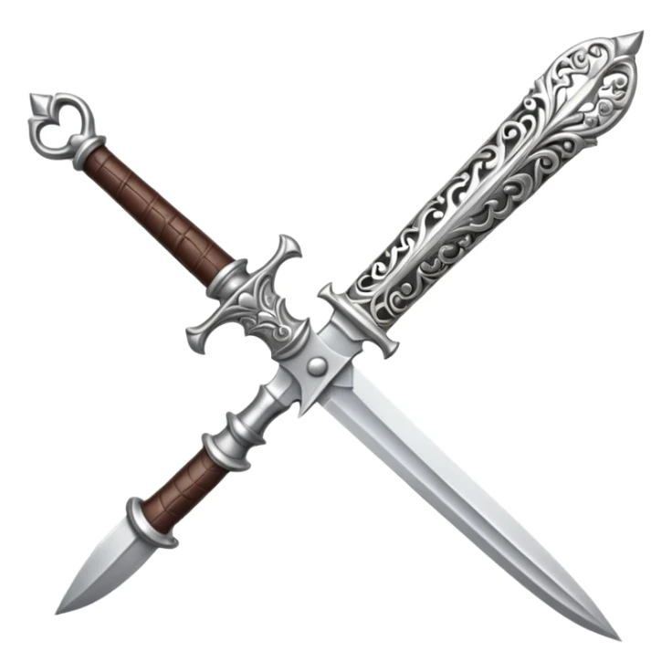 A beautiful dagger sticker