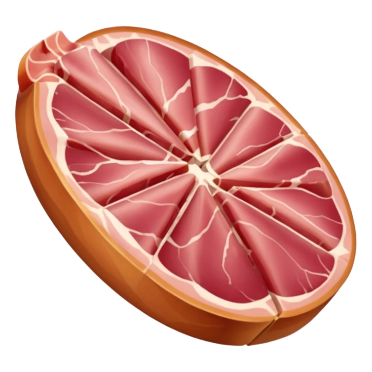 fette di prosciutto crudo di parma (Parma Ham) sticker