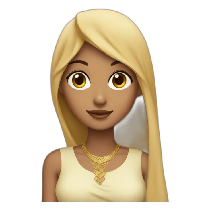 Beautiful arabian girl sticker