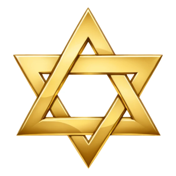 jew symbol with NO! writing  sticker