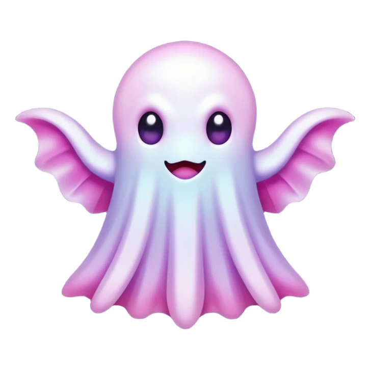 Pokemon legendary purple and pink type ghost sticker