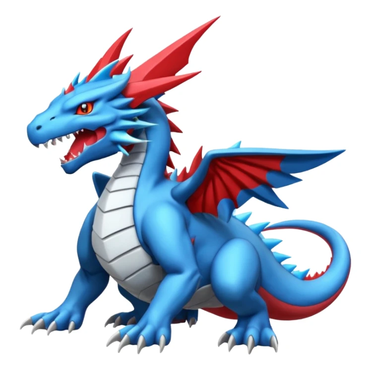 Lighdramon-Salamence-Aequcedramon-fusion sticker