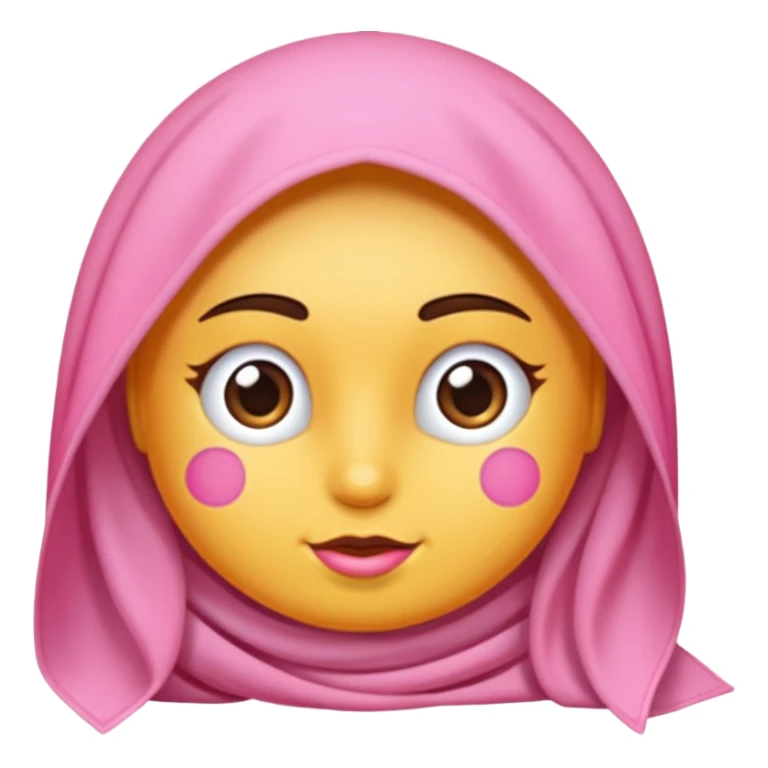 Beyaz kalp ve pembe kurdele q sticker