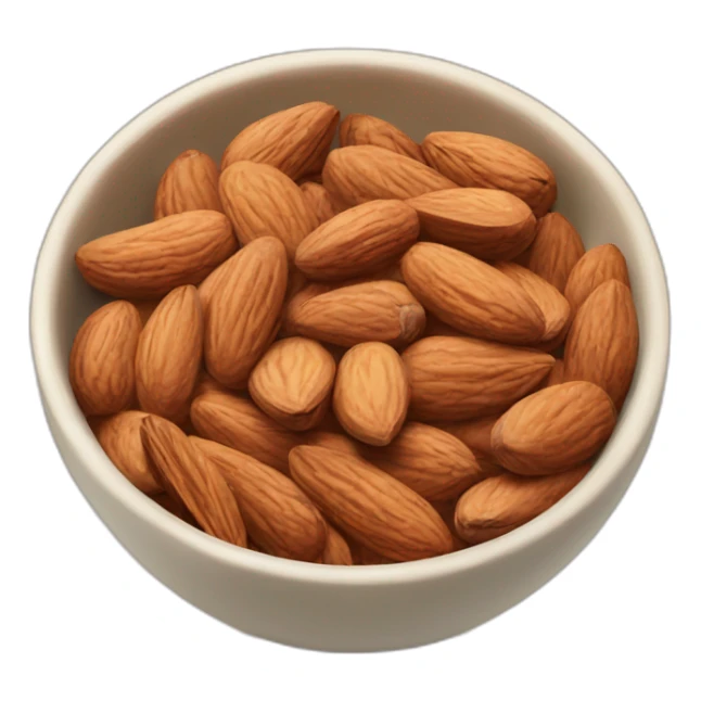 Bowl of Rosemary almonds sticker