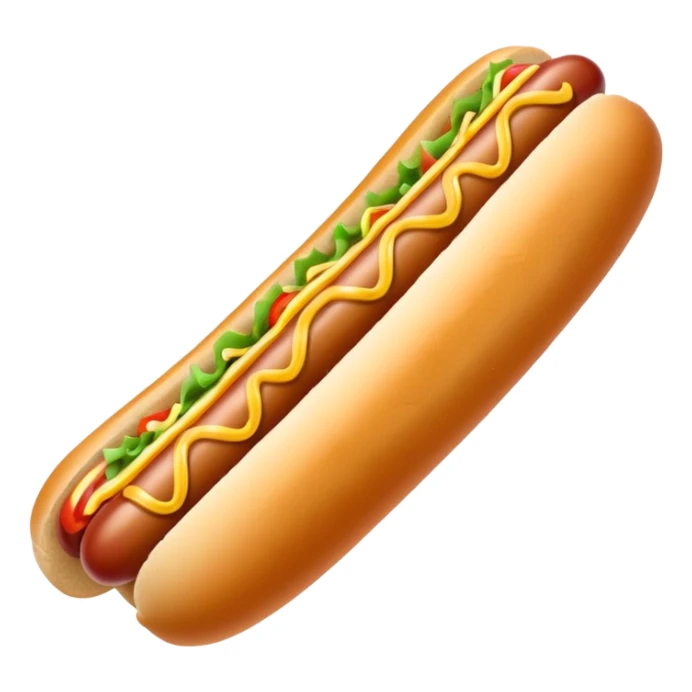 Vince Lombardi trophy hot dog sticker