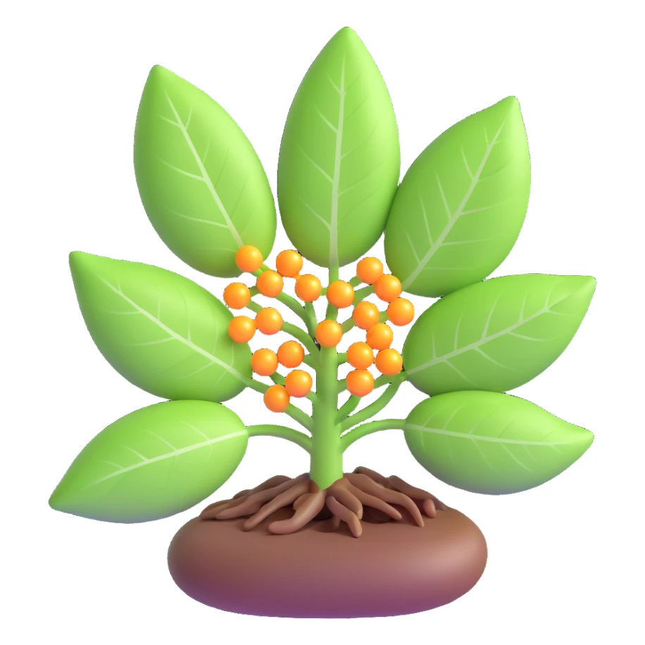 highly scientific detailed labeled 3D illustration of photosynthesis with molecular detail showing ATP NADPH and all relevant molecules transparent background sticker