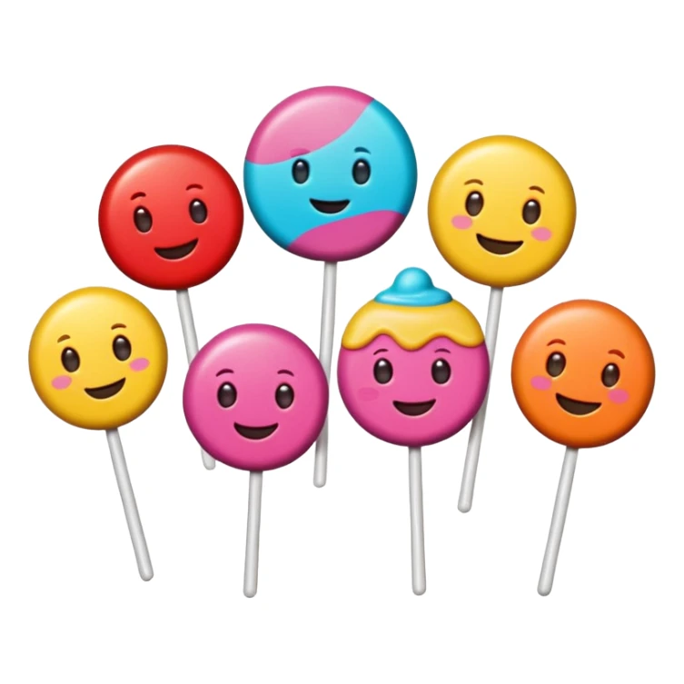 personified candy sweet treats sticker