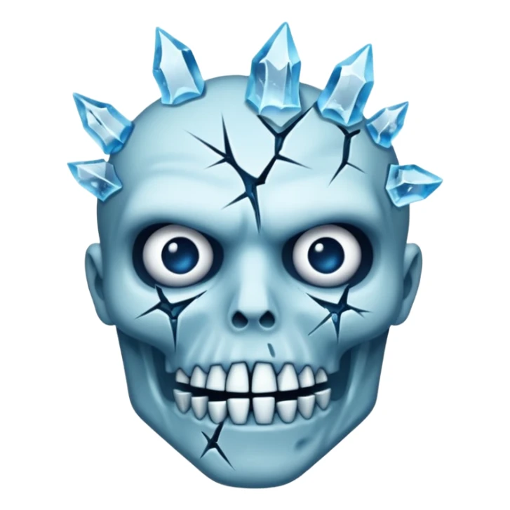 ice zombie sticker