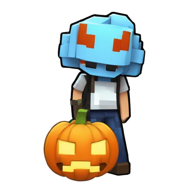 pokemon pumpkin minecraft badge medal future cute sticker