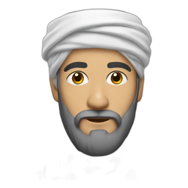 Un musulman qui tien un pétard sticker