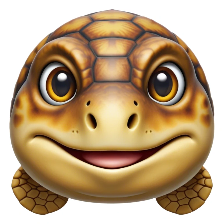 Cinematic Realistic Comical Sea Turtle Portrait Emoji, Head tilted dramatically with an exaggeratedly amused expression, featuring a robust, intricately patterned shell and wide, expressive eyes filled with playful disbelief, rendered with vibrant, lifelike detail and natural coastal light; high shine, dramatic yet playful, styled with an air of cheeky marine mischief, soft glowing outline, capturing the essence of a spirited and over‐the‐top sea turtle that looks ready to bob its way into viral fame! sticker