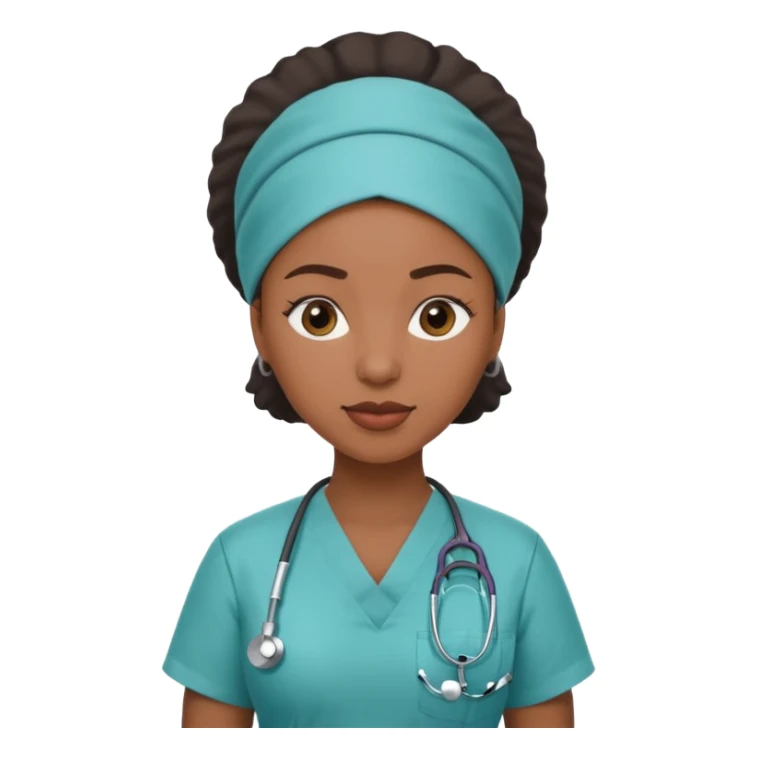 black woman surgeon sticker
