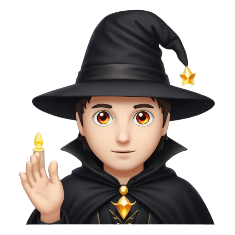 Ich bin Zauber und kann etwas Merkwürdiges machen. sticker