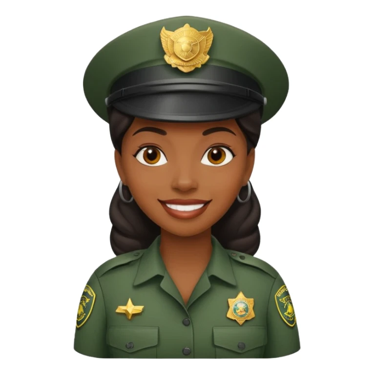 Hot black girl border patrol sticker