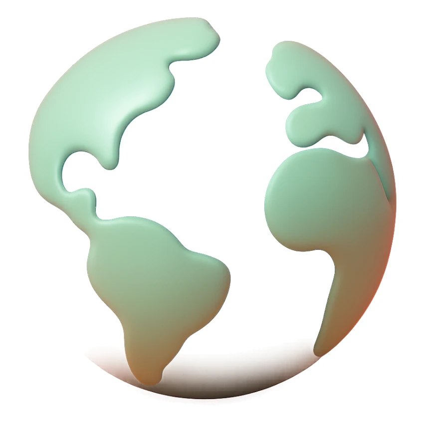 realistic earth-like planet vinyl figure style sticker