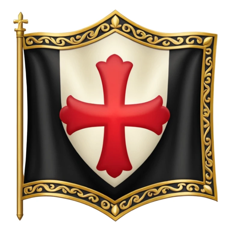 templar x gods of olympus flag sticker