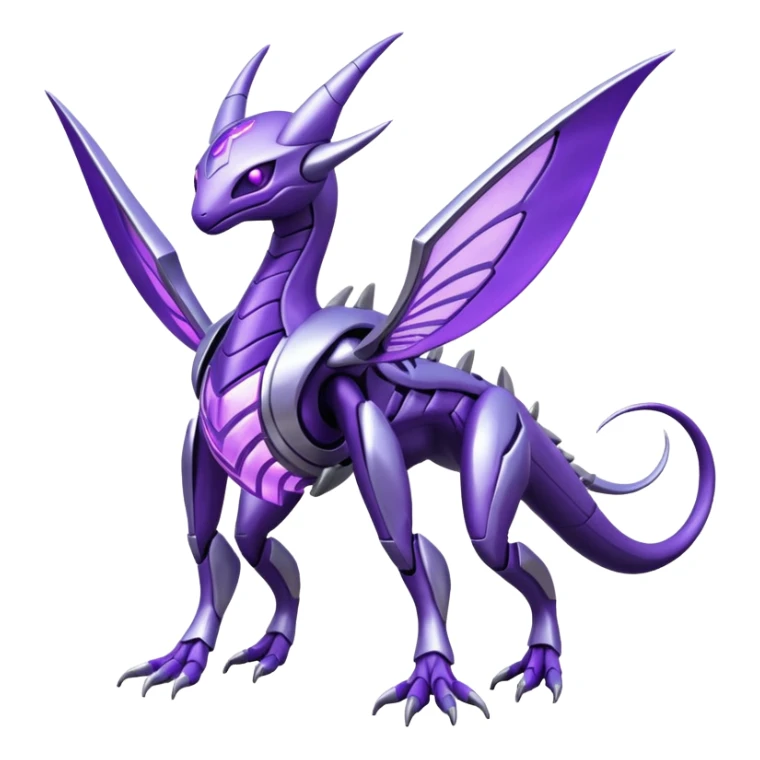 Genesect-Miraidon-Lunala-Fakémon-hybrid-creature (full body)  sticker