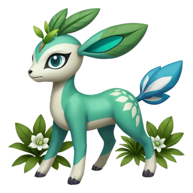 Meloetta-Cobalion-Virizion-Terrakion-Pokémon-Fakémon-fusion-hybrid-creature sticker