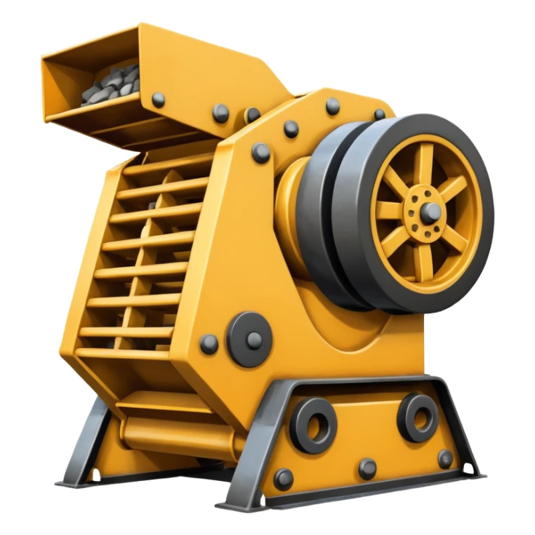 An Emoji of a KPI FT2650 Rock Crusher sticker