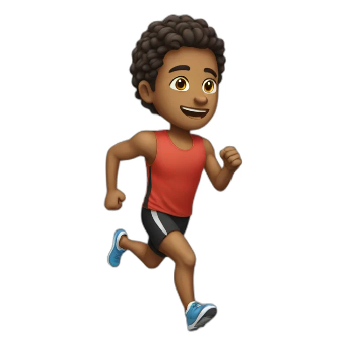runningg sticker