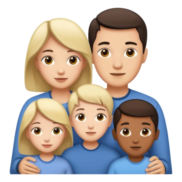 family emoji amwf sticker
