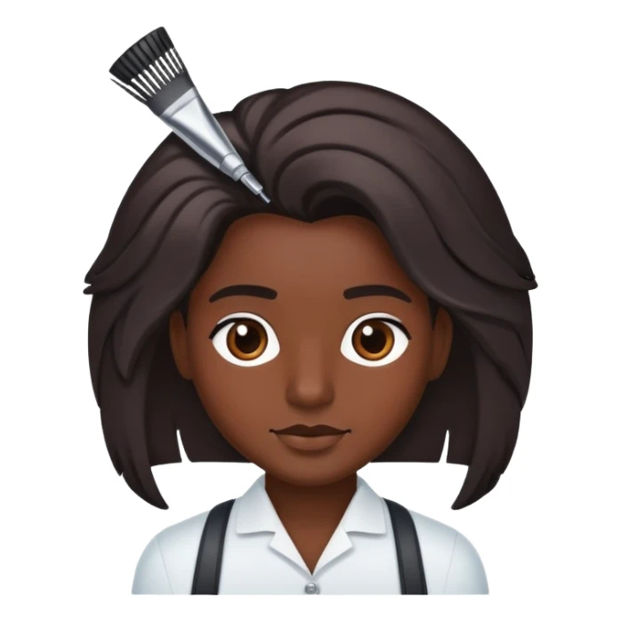 hair dresser sticker