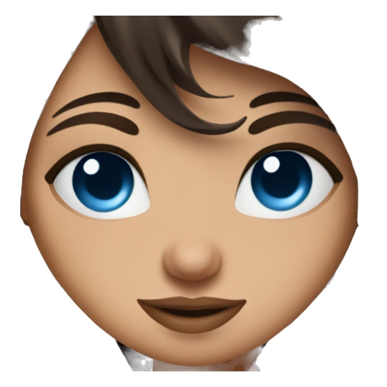 Brunette girl with blue eyes sipping red wine in a night robe  sticker