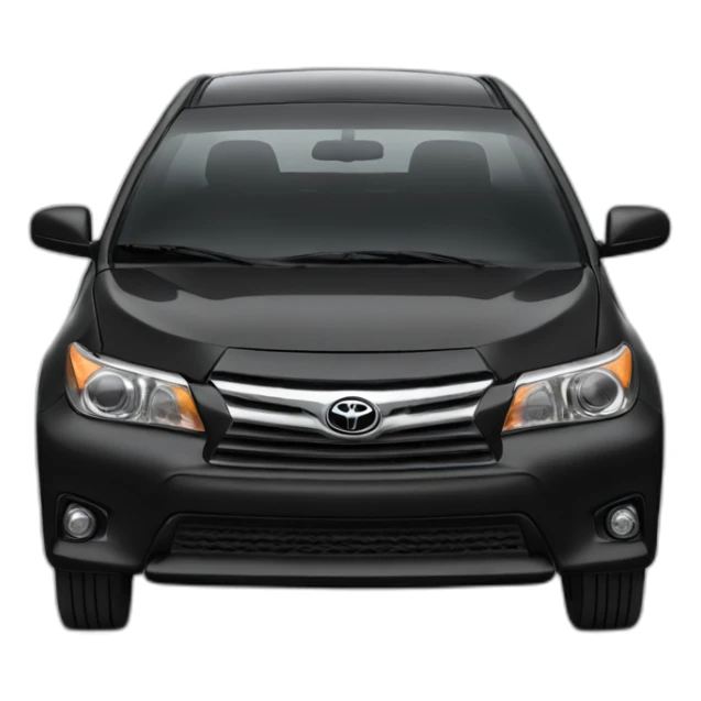 Toyota kand cruzer Black car sticker