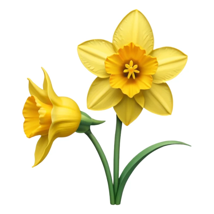 Daffodil sticker