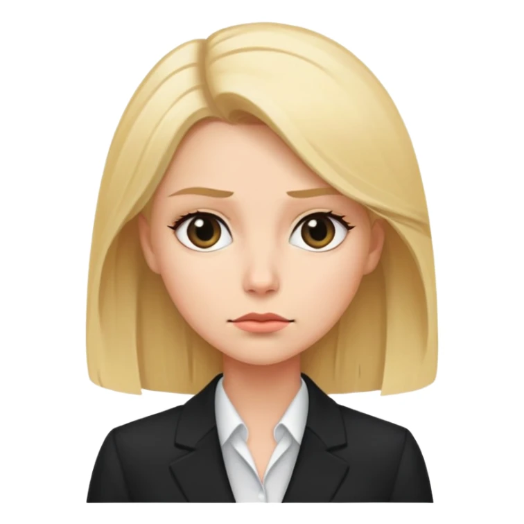 Mafia blondes woman sticker