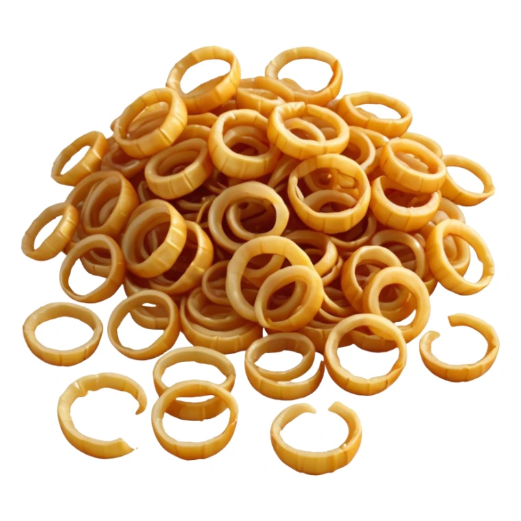 fried onions cut into small pieces sticker