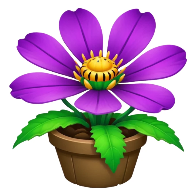 carnivour flower sticker