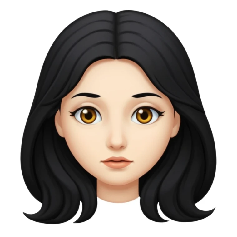 Women with one eyed sticker