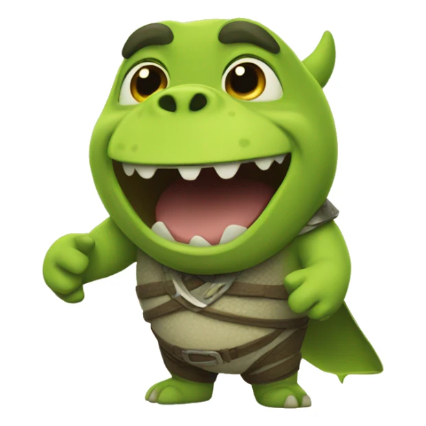 top sherk sticker