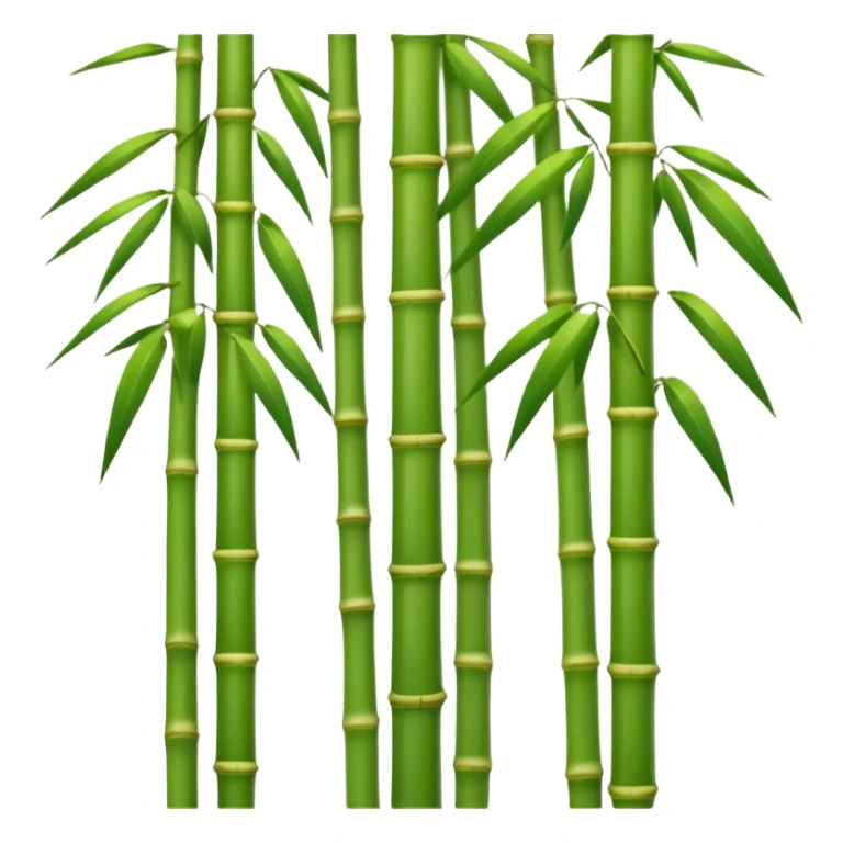 Bamboo Grove – Tall bamboo stalks swaying together.
 sticker