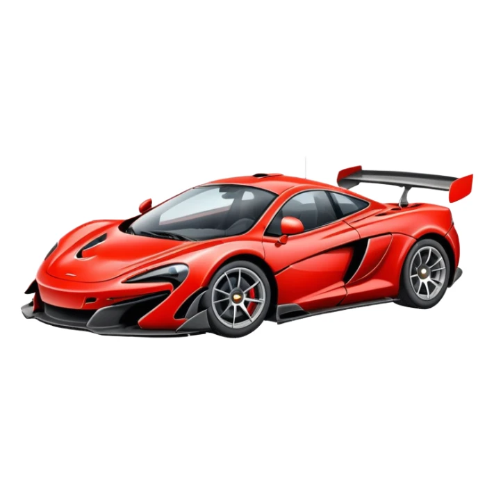 mclaren sportcar car crash sticker