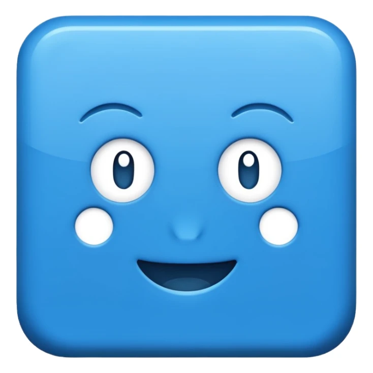 emoji q te pongo en lo q escribo has lo azul cuadrado ✅️ sticker