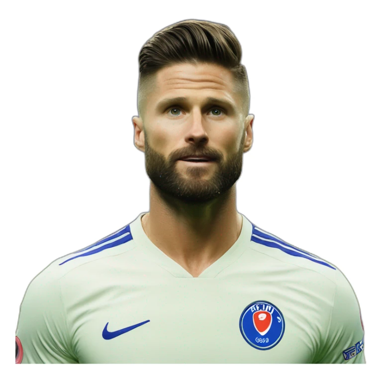 Giroud marquant un but en retournée sticker