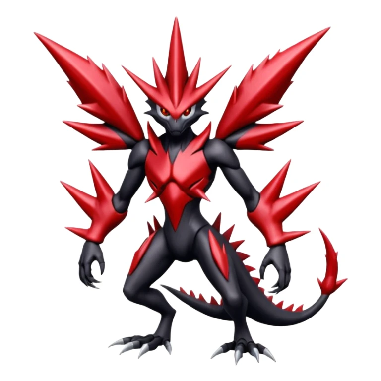 Scizor-Bisharp-Darkrai-Fakémon-hybrid-creature (full body)  sticker