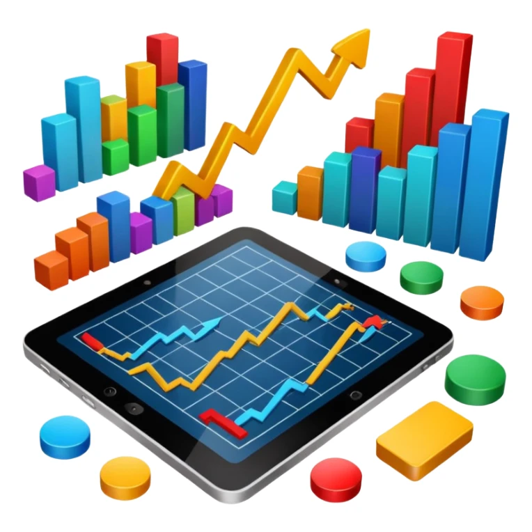 charts trading sticker