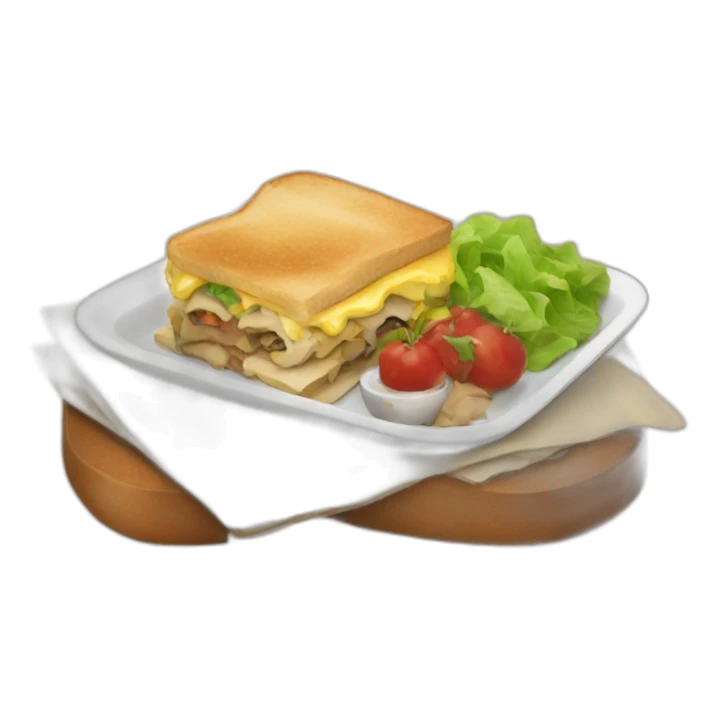 Lunch sticker