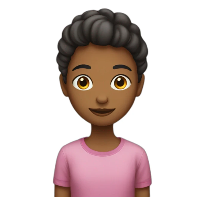 Une fille sur un garçon sticker