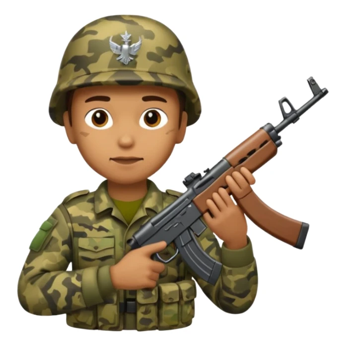 FORZA SPECIALE RUSSA 
CON IL KALASHNIKOV  sticker